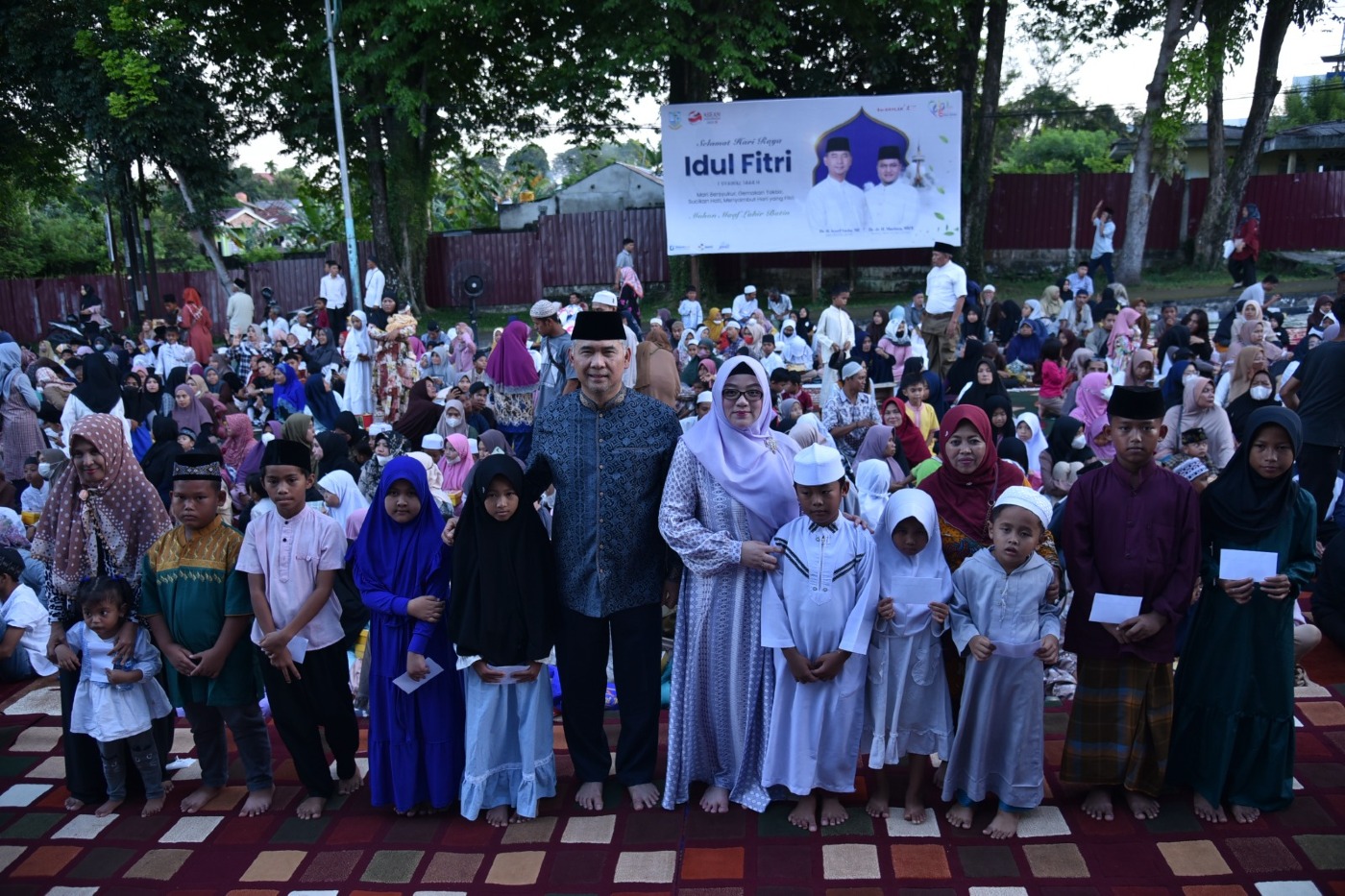 cover Akhiri Ramadan, Fasha Buka Bersama Serta Santuni 1000 Anak Yatim dan Dhuafa