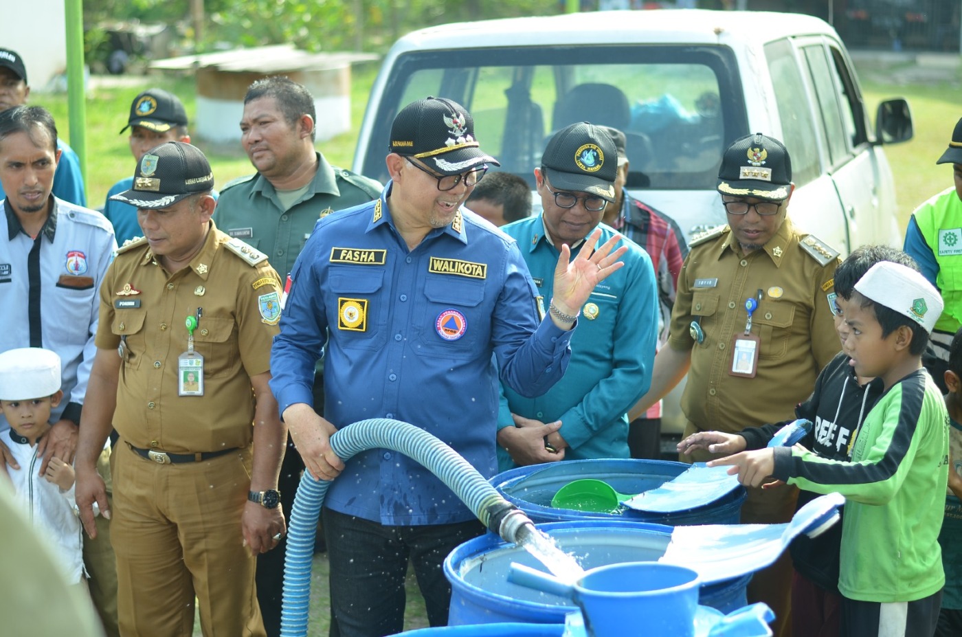 cover Hari ke-5 Operasi, 204.000 Liter Bantuan Air Bersih Untuk Warga Kota Jambi