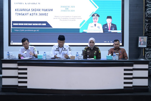 cover Tingkatkan Kesadaran Hukum, Pemkot Jambi Gelar Lomba Kadarkum