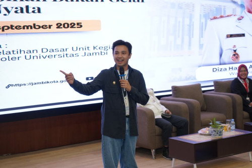 cover Motivasi Mahasiswa di UNJA, Wawako Diza : "Pemuda Harus Jadi Agen Perubahan Kota Jambi"